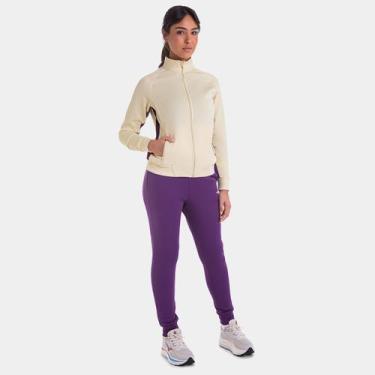 Imagem de Agasalho Mizuno Basic II Feminino, Bege, M