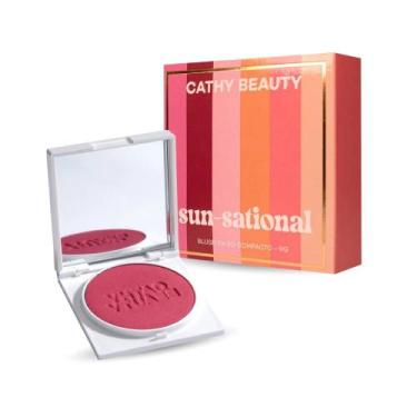 Imagem de Blush Compacto Cathy Beauty Sun-Sational 9g