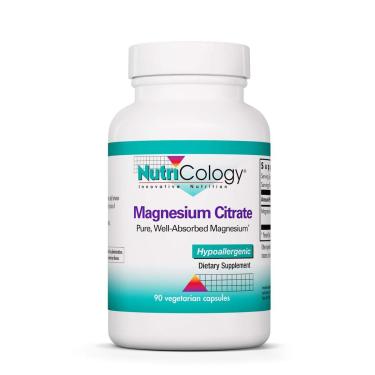 Imagem de Suplemento Nutricology Citrato de Magnésio 170 mg 90 Cápsulas-Unissex