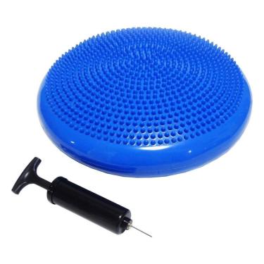 Imagem de Disco de Equilíbrio e Massagem Two Sides - Inflável com Bomba de Ar - 34cm 09100-Unissex