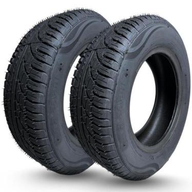 Imagem de Par Pneu Aro 14 185 65R14 Inmetro Garantia Alta Durabilidade - Rb Tyre