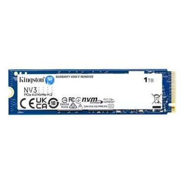 Imagem de Ssd Kingston Nv3 1tb Nvme M.2 2280 Pcie 4.0 6000mb/s Azul-escuro