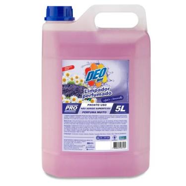 Imagem de Limpador Perfumado Pronto Uso Açaí e Camomila 5L  Deoline Linha Pro