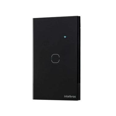 Imagem de Interruptor Smart Intelbras Wi-Fi Touch Preto EWS 1001 - Bivolt Bivolt
