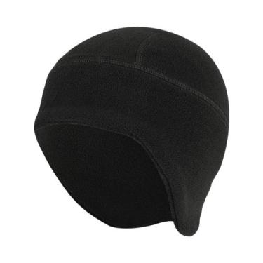 Imagem de Gorro Unissex De Fleece Com Protetor De Orelha, Quente E À Prova De Ve