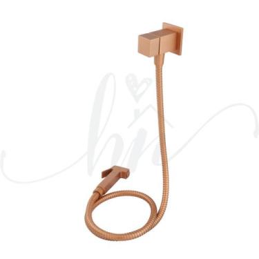 Imagem de Ducha Higiênica Rose Quadrada Luxo 1/4 de Volta - HOME NETH
