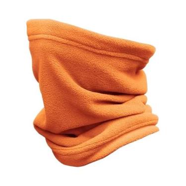 Imagem de Cachecol Tubular Unissex Para Inverno, Protetor De Pescoço À Prova De 