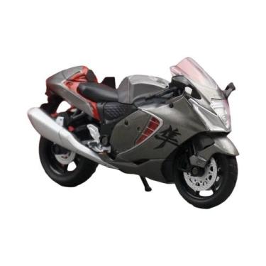 Imagem de Miniatura De Moto Suzuki Hayabusa 2024 Para Meninos, Modelo Em Escala 