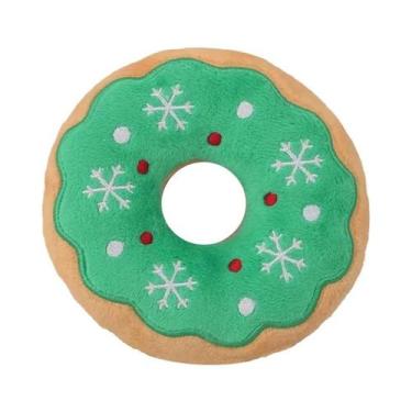 Imagem de Brinquedo De Pelúcia De Natal Para Cães Com Som - Papai Noel, Alce, Ho