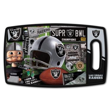 Imagem de Tábua de corte NFL Las Vegas Raiders Série Retrô