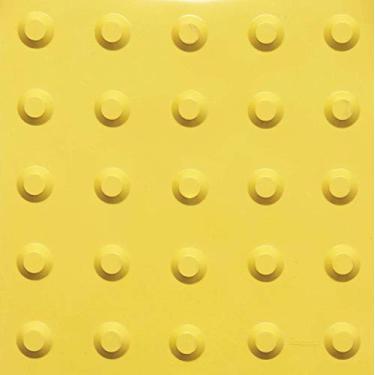 Imagem de Piso Tátil Alerta 25x25cm em PVC