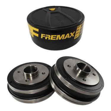 Imagem de Par De Tambor Campana De Freio Traseiro Renault Symbol Logan Clio R19 Fremax