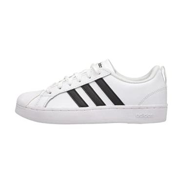 Imagem de adidas StreetCheck Shoe - Tênis Infantil, Branco-core preto, 5 Big Kid