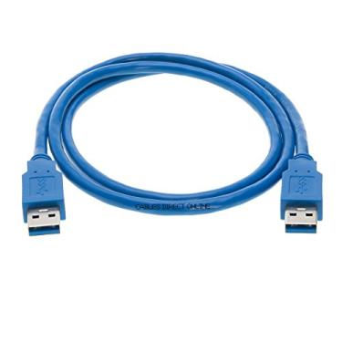 Imagem de Cabo USB 3.0 A macho para A/B/C macho 3 pés 6 pés 10 pés carregador de dados impressora PC laptop, (A - Male) to (A -Male), 6FT