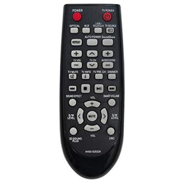Imagem de AH59-02532A Controle Remoto Substituído para Samsung Sound Bar Soundbar Crystal Surround Air Track HW-F355 HW-F355/ZA HW-FM35 HW-FM35/ZA