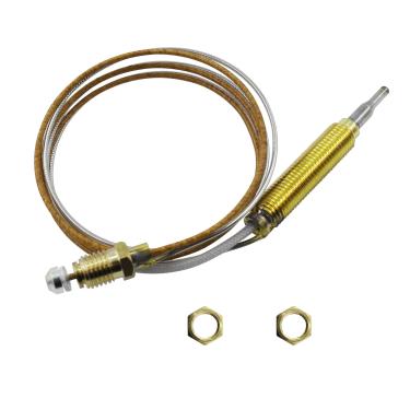 Imagem de MENSI Sensor térmico universal M8X1 para casal, temperatura e chama, segurança para fogueira a gás natural propano, lareira 61 cm