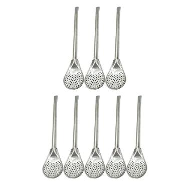 Imagem de Kit 8 Bombas Lisa para Terere e Chimarrão