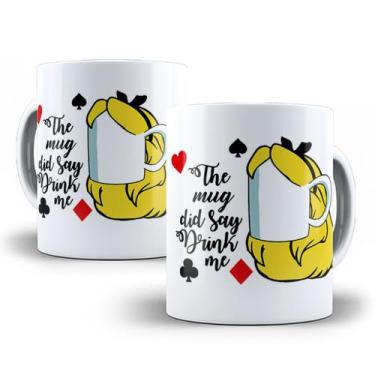 Imagem de Caneca Alice No País Das Maravilhas Personalizada Modelo 9 - Tio Da Ca