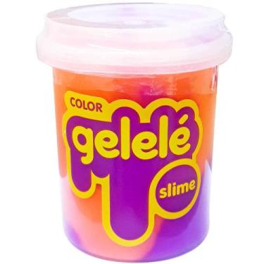 Imagem de Gelele Slime Color Pote 152G Doce Brinquedo