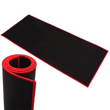 Imagem de Desk Pad Mouse Pad Gamer Speed Feroz WF 70x30 e Porta Copos Cor:Vermelho