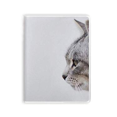 Imagem de Caderno de goma de desenho simples Animal Yawn Cat