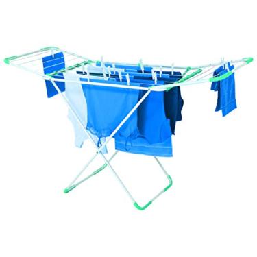 Imagem de Mor - Varal De Chão Aço Com Abas Lovely Azul Turquesa