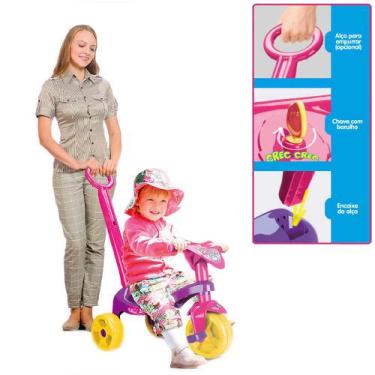 Imagem de Triciclo Com Haste Removível - Tchuco Princesa Judy - Samba Toys
