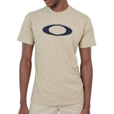 Imagem de Camiseta Oakley O-Ellipse Masculina Caqui