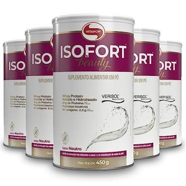 Imagem de Kit 5 Isofort Beauty Vitafor Neutro 450g