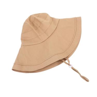 Imagem de BESPORTBLE 2 Peças Chapéu De Balde De Aba Grande Bonés De Pescador De Praia Chapéu De Pesca Largo Chapéus Largos De Pescador Chapéu Casual Lençóis De Algodão Chique Senhorita Havaí