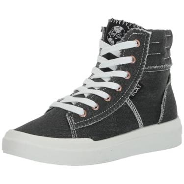 Imagem de Roxy Tênis feminino Rae cano médio, Preto escuro Exc, 2 Big Kid