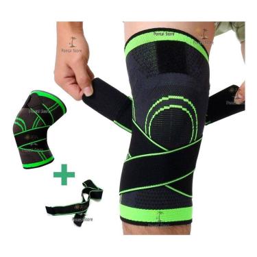 Imagem de Joelheira Cintas Cruzadas Articulada Bodybuilder Crossfit