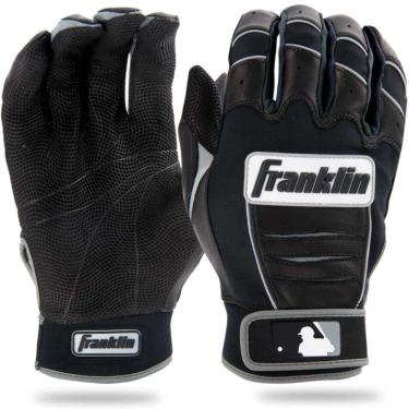 Imagem de Franklin Sports Luvas de beisebol MLB CFX Pro - Preto - Adulto Médio