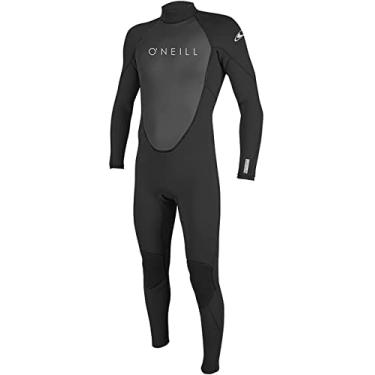 Imagem de Roupa de mergulho masculina O'Neill Reactor-2 3/2 mm com zíper nas costas, preto/preto, P