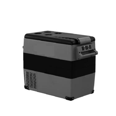 Imagem de Geladeira Para Caminhão 55 Litros Quadrivolt 12/24/110/220v Inbra Motorhome Trailer Carro Camping Van Ônibus