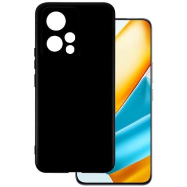 Imagem de MILEGOO Capa de telefone ultrafina para Huawei Honor 90 GT 5G, pudim de gel de silicone macio para Huawei Honor 90 GT 5G 6,7 polegadas (preto)