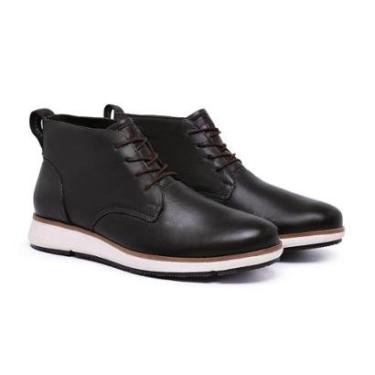 Imagem de Bota Chelsea Sport de Couro com Sola de EVA Extremo Conforto Modelo 8300-Masculino