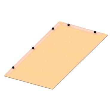 Imagem de Prancheta Desenho Técnico Arquitetura Engenharia MDF NAT A1