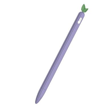 Imagem de GANGANPRO Estojo compatível com Apple Pencil 2ª geração, acessórios de aderência para Apple Pencil 2ª geração - Uva