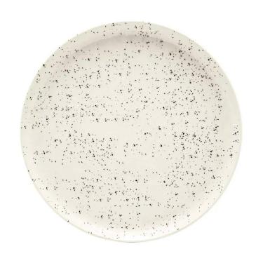 Imagem de Prato Raso Em Cerâmica Flat Chuvisco 26cm Oxford