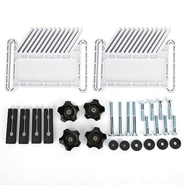 Imagem de Ferramentas de Carpintaria de Penas Ajustáveis ​​Joyzan, Conjunto de Tábua para Serras de Mesa Mesas de Roteador Carpintaria Acessório Universal de Penas Mitre (Tábua de Penas