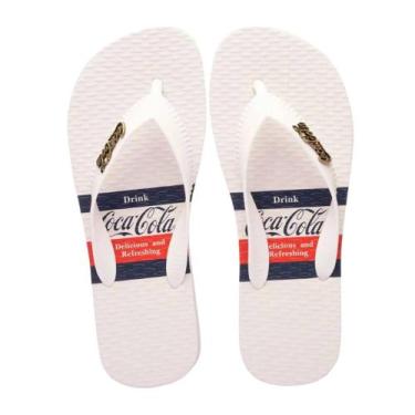 Imagem de Sandália Masculina Coca-Cola Cc4404 Branco