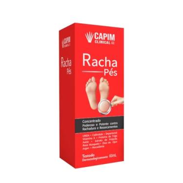 Imagem de Creme Hidratante Concentrado Pés Antirrachaduras Racha Pés 60ml Capim Clinical