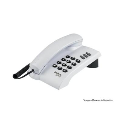Imagem de Telefone Intelbras Pleno Cinza Artico, Cinza