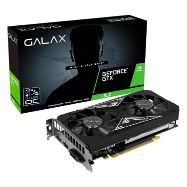 Imagem de Placa de Vídeo Galax NVIDIA GeForce GTX 1650 EX Plus (1-Click OC), 4GB