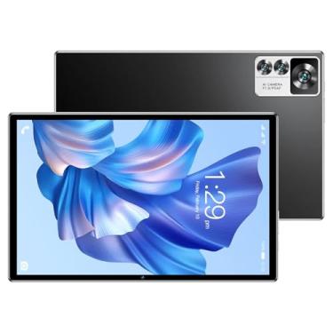 Imagem de Tablet 12S PRO, 8GB RAM, 256GB ROM, Tela Imersiva de 10.1', Câmera Traseira 32MP, Câmera frontal de 16MP, Wifi, Android 13, 8800mAh Bateria, Dual-SIM (preto)