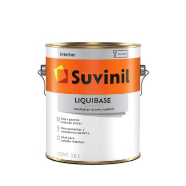Imagem de Liqui Base Parede 3.6L - Suvinil - 53443277 - Unitário - BASF