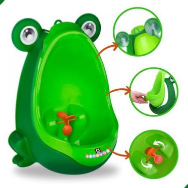 Imagem de Mictório Infantil Sapinho Portátil Para Auxiliar O Desfralde - LBB, Ve