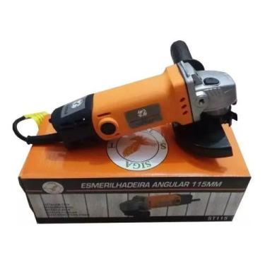 Imagem de Lixadeira Esmerilhadeira Angular 600W 11000Rpm 115Mm 220v - Siga Tools