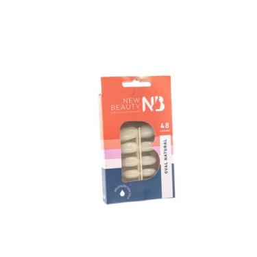 Imagem de Unha postiça - natural - oval - (embal.c/48-un) - New Beauty
